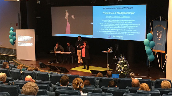 Hanne Kvitvaer från Dövas Världsförbund, WFD.