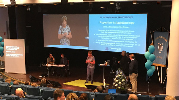 Kerstin Kjellberg, Sveriges Döva Pensionärer