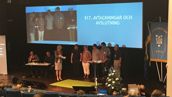 Valberedningen avtackas