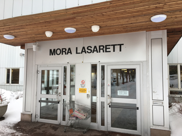 God morgon! Nu är vi på plats vid Mora Lasarett. Kom och prata vårdfrågor med oss!