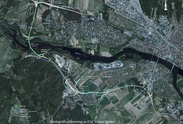 Så här ska Västra länken dras.