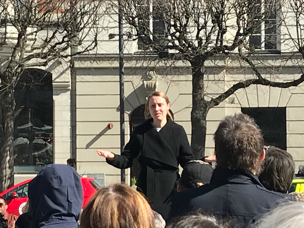 Dagens moderator Josefin Bark