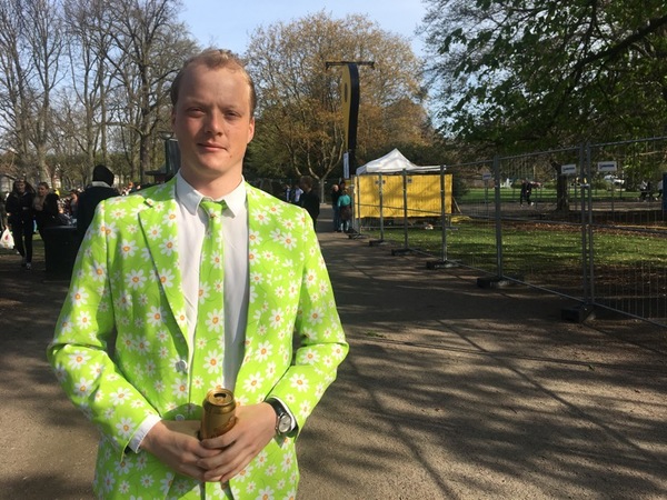 Ola Aurell firar med stil.