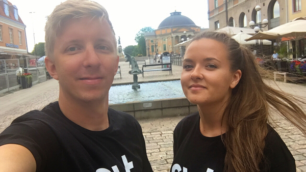 Nu finns Martina Killander och undertecknad vid Klaipedaplatsen, för att ta reda på vilka lokala valfrågor som är viktigast för karlskroniterna! Kom förbi och berätta!