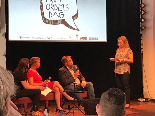 Panelsamtal om källkritik på Kulturcentrum Ebeneser.