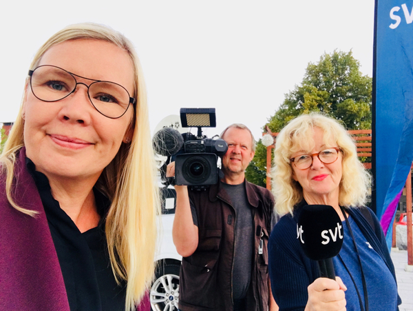 Nu är vi på plats på Gröna Torget i Kil. Var tycker du att din kommun ska bygga bostäder? Bara centralt eller också i glesbygden? Välkomna att besöka oss!