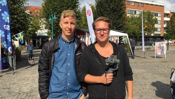 RONNEBY: Erik Alfredsson och Henrik Friberg från SVT Nyheter Blekinge är på plats för att prata med Ronnebyborna.