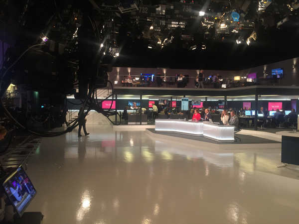 Just nu pågår den sista repetitionen inför kvällens program.