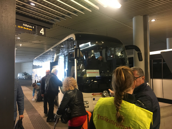 Ersättningsbussar går från Helsingborg C till Lund.