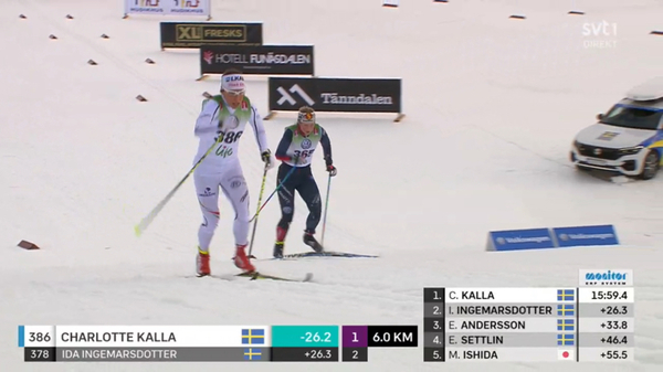 Bra åkning av Kalla!