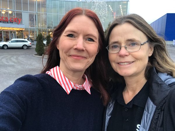 SVT Västernorrlands reportrar Anna Beijron och Eva Harström finns på plats på Birsta köpcentrum i Sundsvall för att prata klimat med dig.