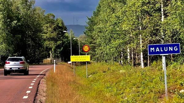 Ulf Hallin har rullat in i Malung...