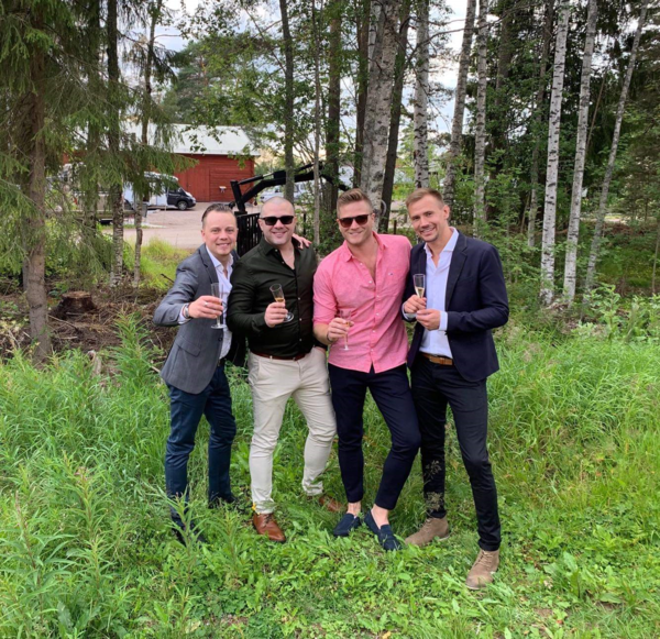 Så här såg det ut när Sannex laddade upp inför Guldklaven.