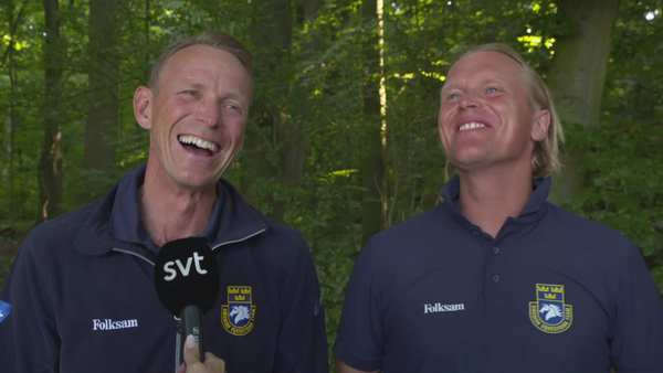 Om ni missade inslaget med hoppryttarna: