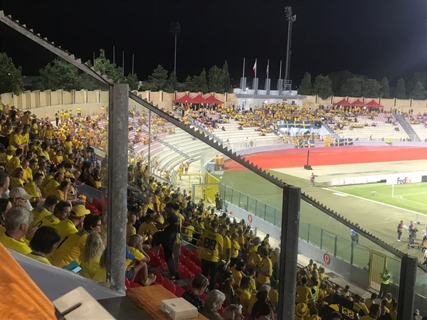 Men svenska klacksektionen betydligt större!