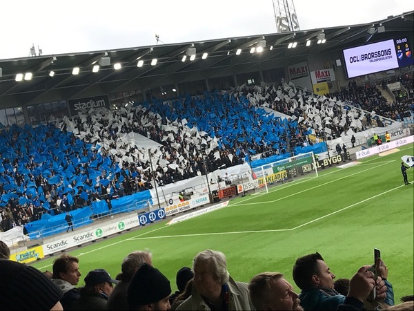 Peking bjuder på tifo - Djurgården på ljudnivån.