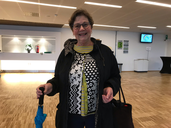 Första deltagaren Pia Hansson har anlänt till Karlstad! 
”Jag ser jättemycket fram emot det här”, säger hon.