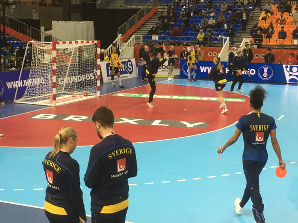 Den svenska uppvärmningen för en stund sen, såg laddat ut!