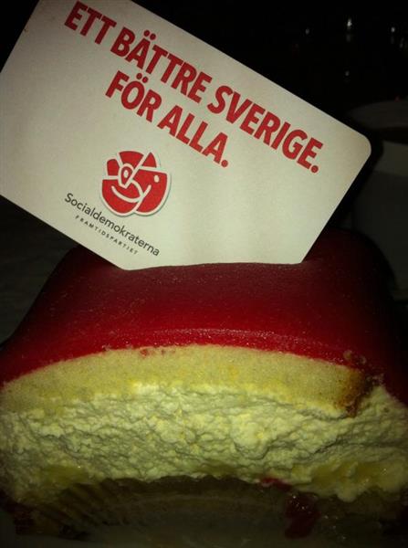 Bakelse på S-valvakan i Uddevalla. 